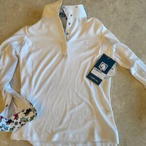 Romfh Equestrian Youth Show Shirt – Size M – New With Tags